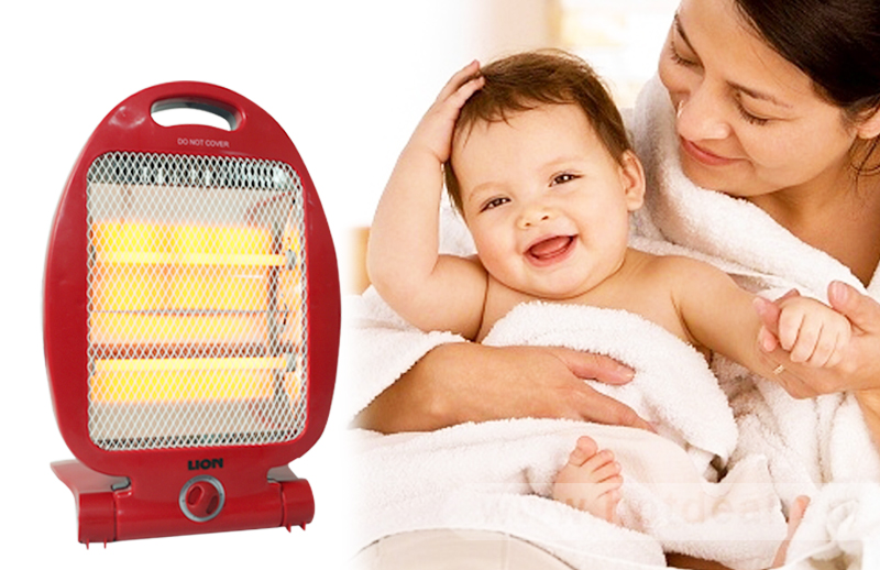 Sử dụng bóng đèn sưởi đê làm ấm mà không gây ảnh hưởng đến sức khỏe cho mẹ và bé 